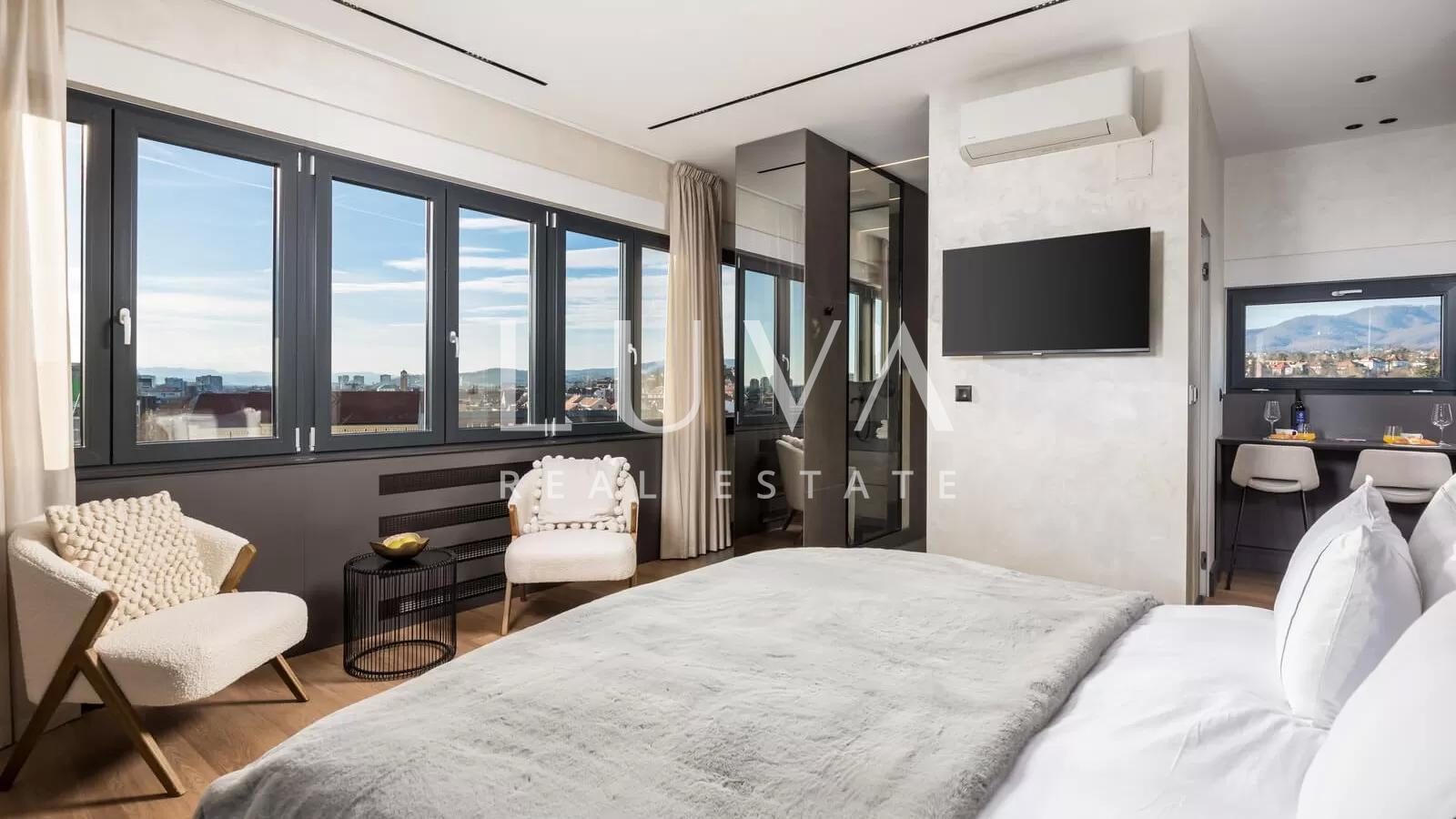 A unique apartment with a beautiful view in the very center of Zagreb