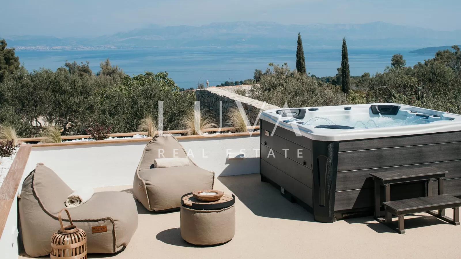 Šolta, luxury villa with pool and beautiful sea view