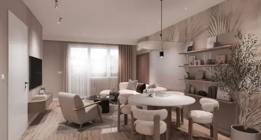 Zagreb, Maksimir, luxury 2-room new-build apartment for sale
