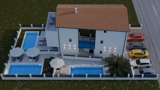 Pag, Mandre, 3-bedroom apartment, 110 m2 for sale